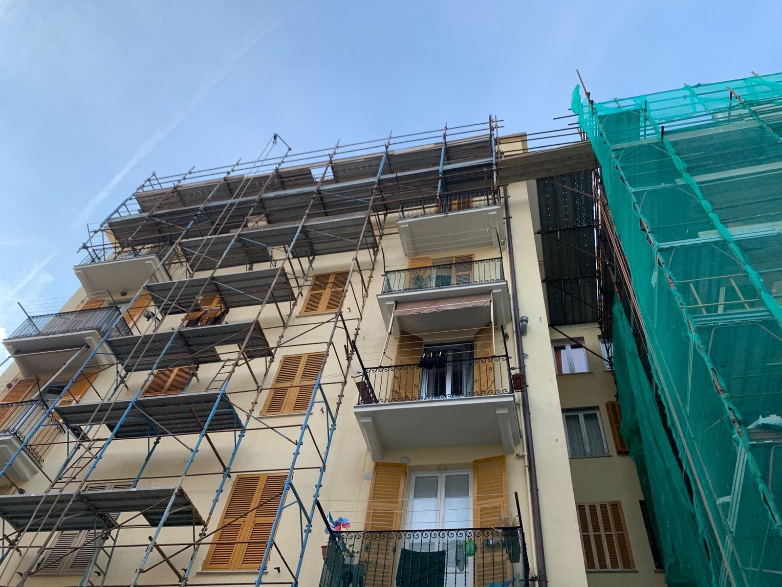 Noleggio ponteggio per cantiere residenziale – provincia di Alessandria