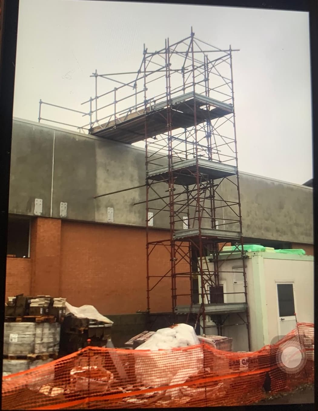 Ponteggio industriale installato da Novi Ponteggi ad Alessandria