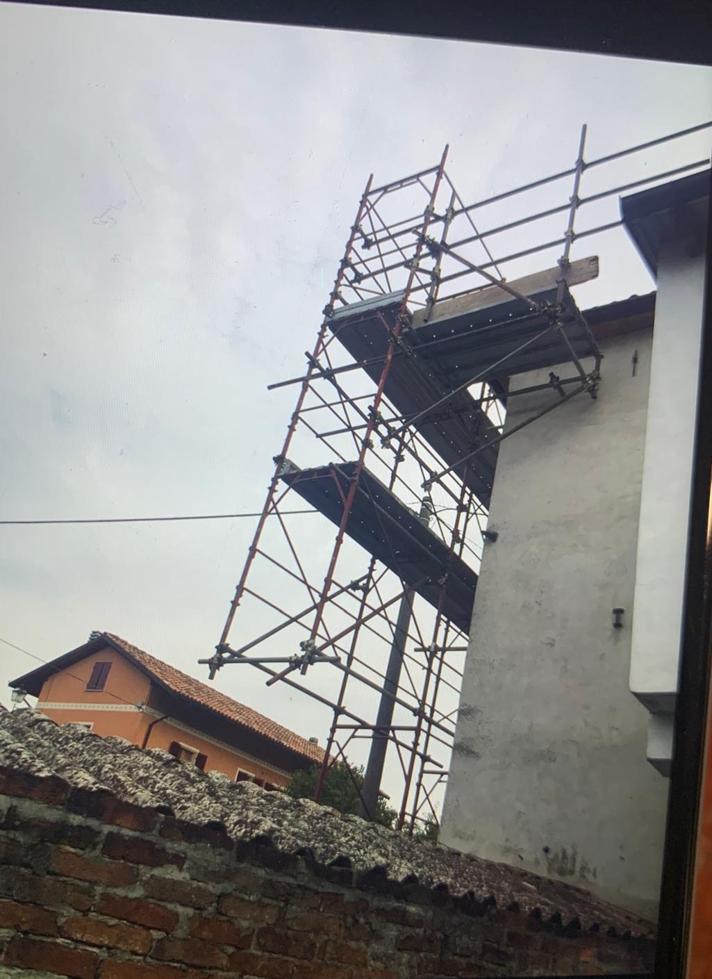 Installazione ponteggio per facciata – Basaluzzo e dintorni