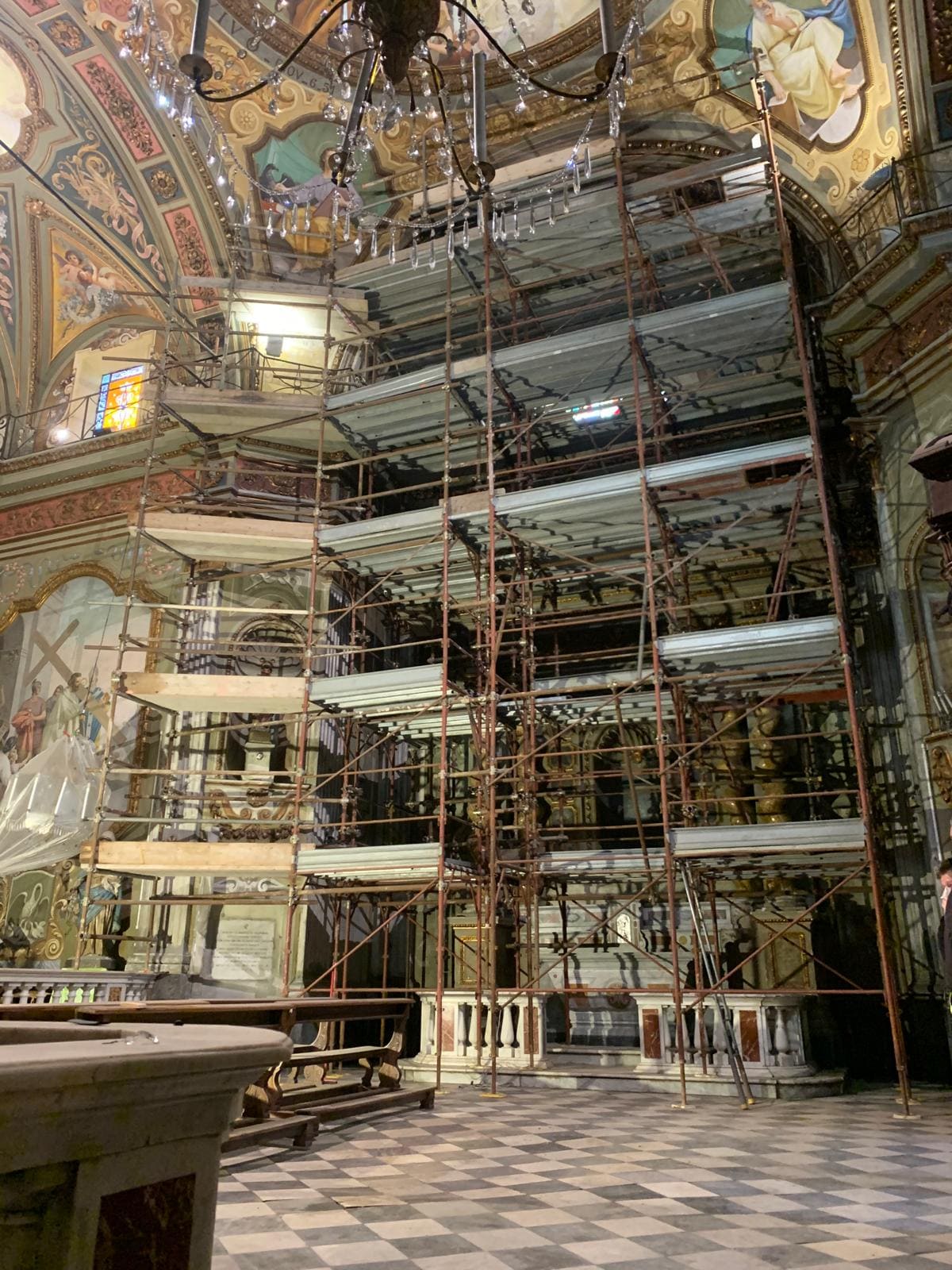 Installazione ponteggio per facciata – Basaluzzo e dintorni