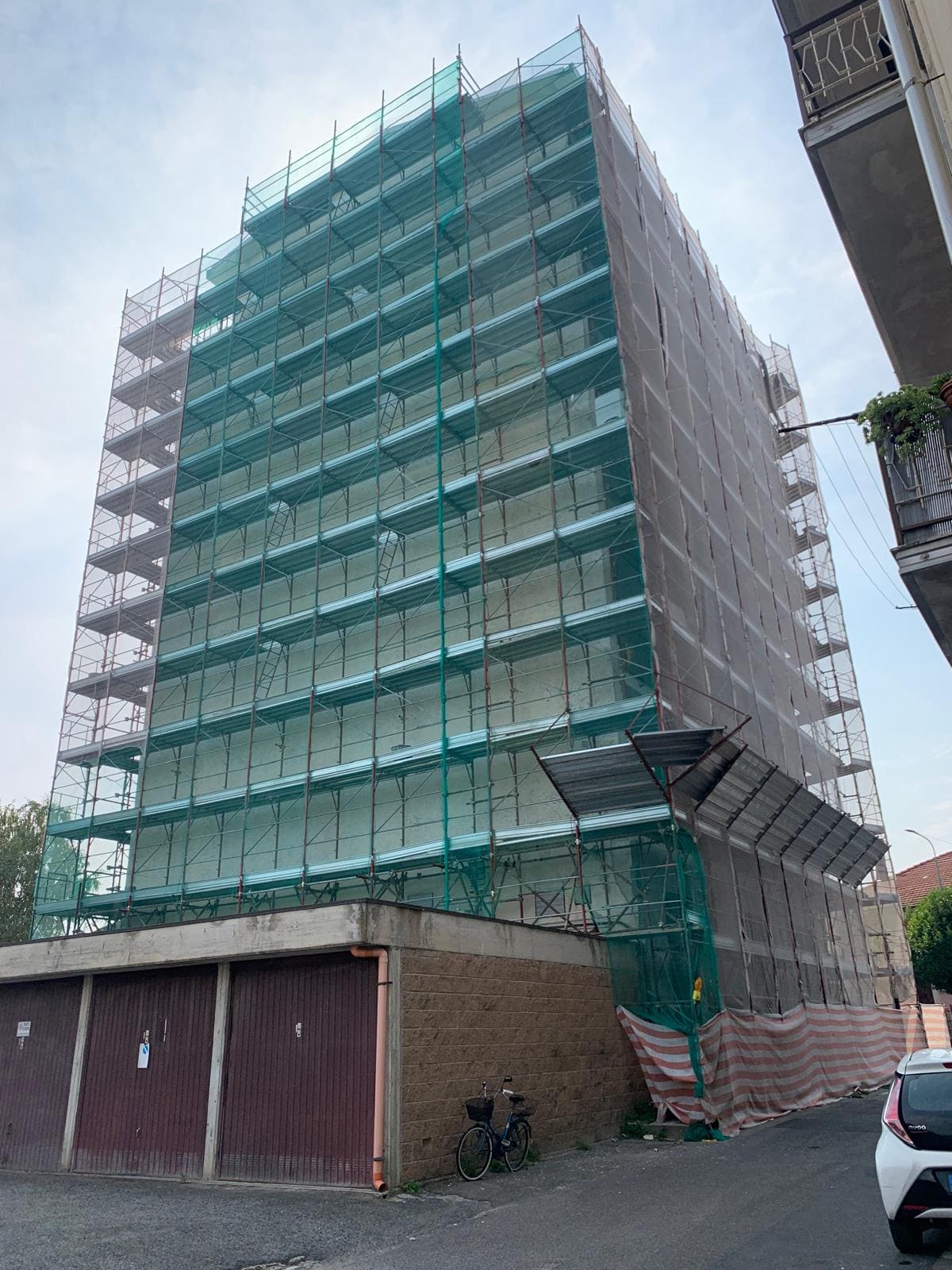 Noleggio ponteggio per cantiere residenziale – provincia di Alessandria