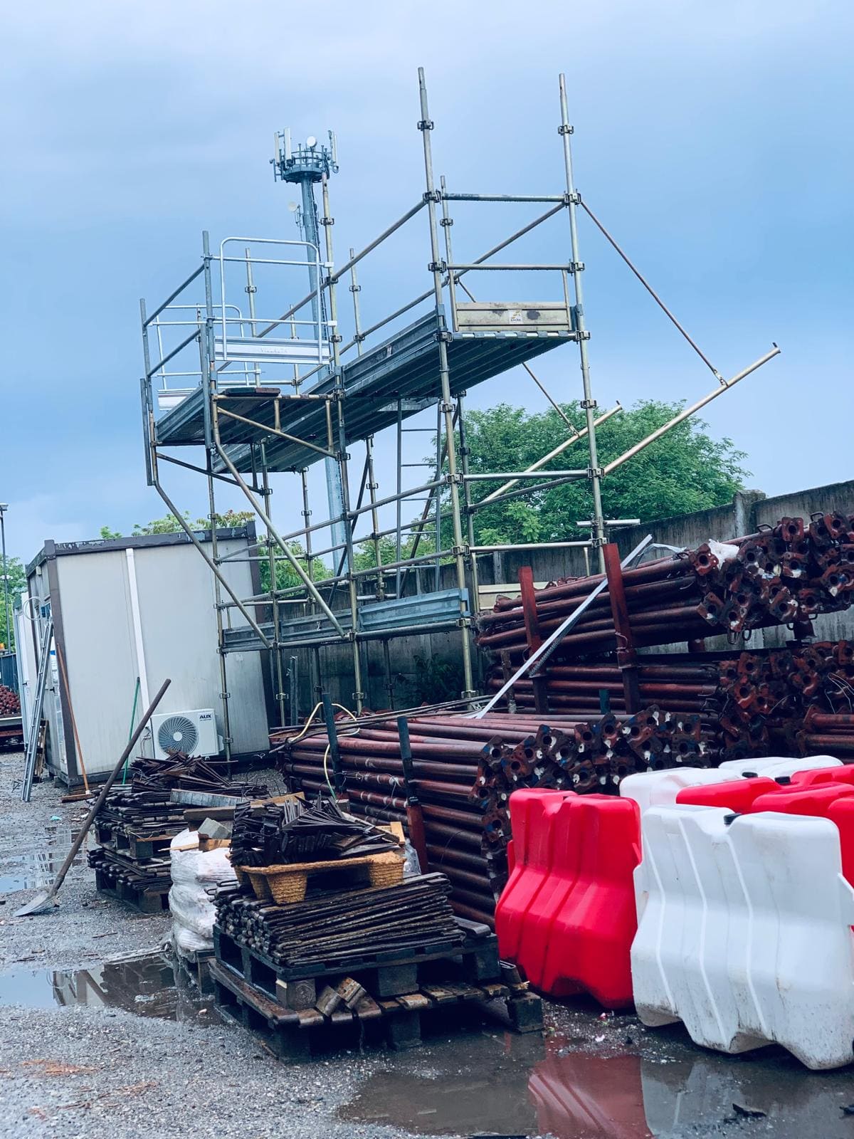 Noleggio ponteggio per cantiere residenziale – provincia di Alessandria
